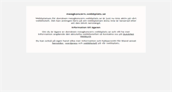 Desktop Screenshot of meagkoncern.webbplats.se